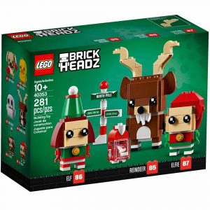 LEGO 40353 Brickheadz Reindeer and Elf Elfie