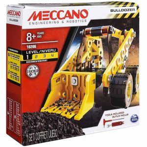 Meccano Bulldozer Model Vehicle Building Kit
