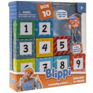 Blippi Surprise Boxes, Learning Numbers